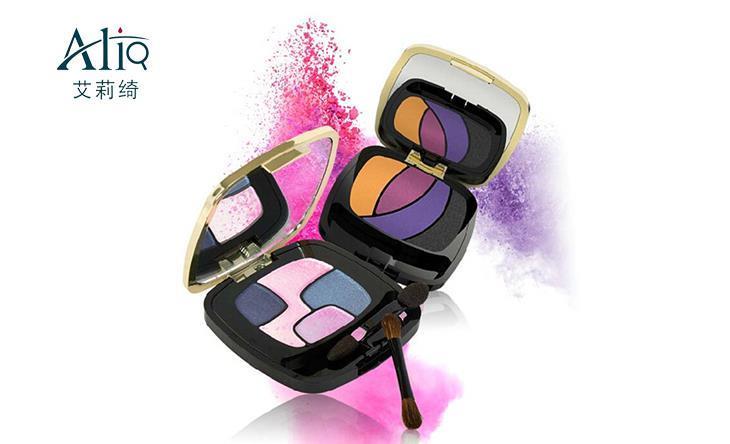 Multi-color shimmer eyeshadow makeup eye shadow